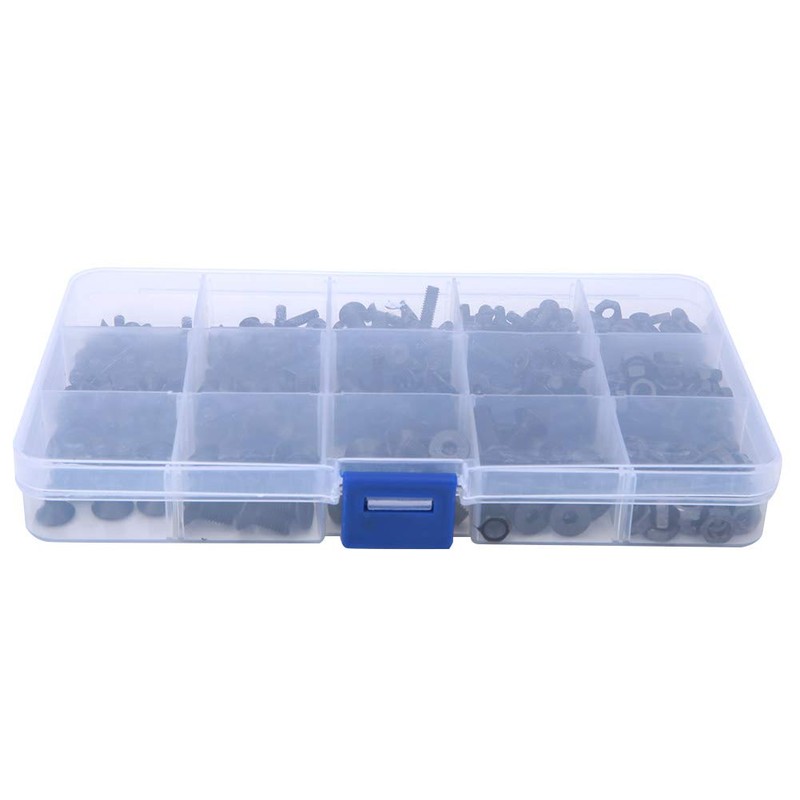 460 Pieces Screw Nut Set, M3 M4 M5 Hex Socket