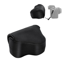 JJC Mirrorless Camera Case Ultra-Light Protective Pouch Bag for Leica Q3, Canon EOS R7 R10 with RF-S 18-45mm Lens & More Compact Digital Camera