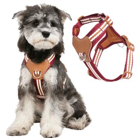 DICOCO Dog Harness, For Small and Medium Dogs (Weight 4.5 - 49.6 lbs (22.5 kg), Ultra Lightweight, Pull Prevention, Dog Harness, Safety Exercise, Breathable 90% or more, Summer, Dog Harness, For