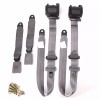 C-HORSE 2 Retractable 3 Point Safety Gray Seat Belt Straps