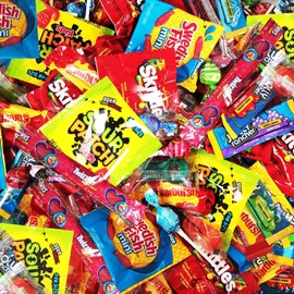 Bulk Candy Mix Variety Pack - 5lb Pack of Individually Wrapped Assorted Sweets for Party Favors, Candy Buffets, Goodie Bags, Gifting, and Office Treats