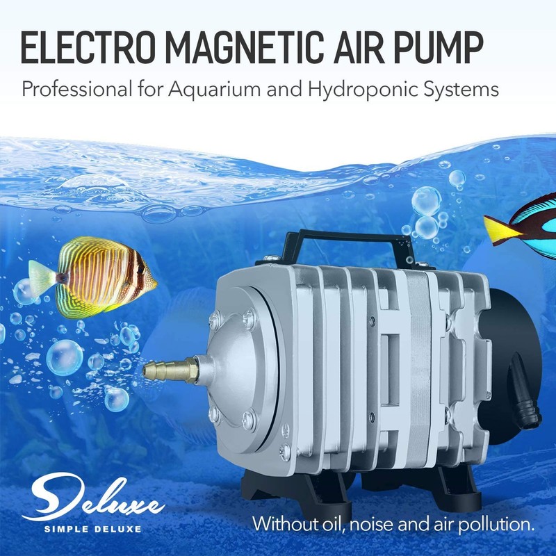 Simple Deluxe 1030 GPH Air Pump 35W 65L/min 6 Adjustable
