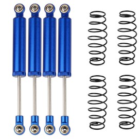 RZXYLRC Shock Absorber Damper Internal Spring Built-in Spring For 1/10 RC Crawler Axial SCX10 I II III RBX10 Wraith TRX4 MST Redcat (blue, 110mm)
