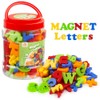 Coogam Magnetic Letters Numbers Alphabet Fridge Magnets Colorful Plastic ABC