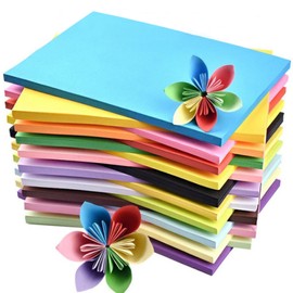 A4 Colored Paper 100 Sheets, Colored Copy Paper A4 Paper (20 Colors), 8.5 x 11.7inch Assorted 70gsm Colored Printer Paper Construction Paper Origami Paper for DIY Kids Art Craft