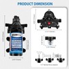WASSERMANN Water Pressure Pump 115 Volt AC 4.0GPM 55PSI,Water Pump