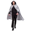 Domino Cape with Hood Dawn Taglia Unica grey