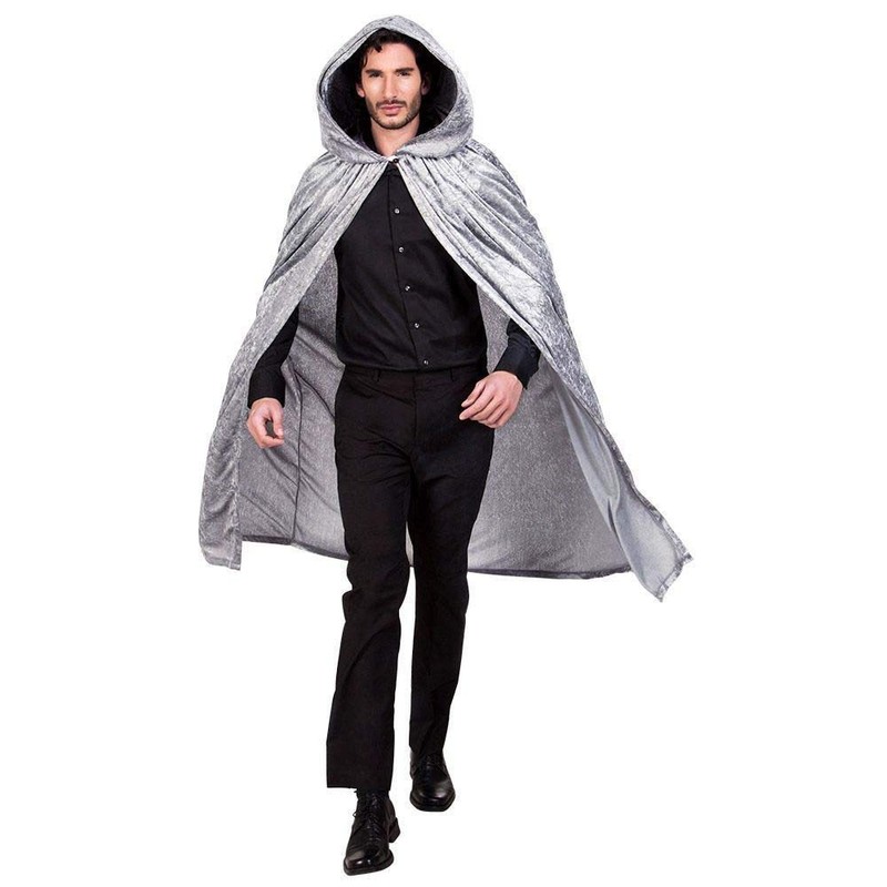 Domino Cape with Hood Dawn Taglia Unica grey