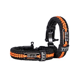 Til Valhalla Project Hard Days Paracord Bracelet | Paracord Bracelets for Men | Tactical Gifts for Men | Rope Bracelet Men’s Jewelry | Men’s Accessories | 7.5 Inch