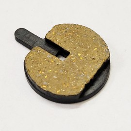 4 Pairs Bike Cycling MTB Resin Disc Brake Pads 22.5mm Compatible with Jak-Zooom Replacement