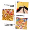 WOONEKY Chinese Dragon Pattern Hair Cutting Cape Large Barber Cape