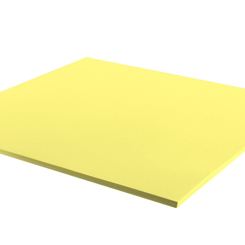 Vaessen Creative Florence Cardstock Paper Yellow 216gsm Square 12" x