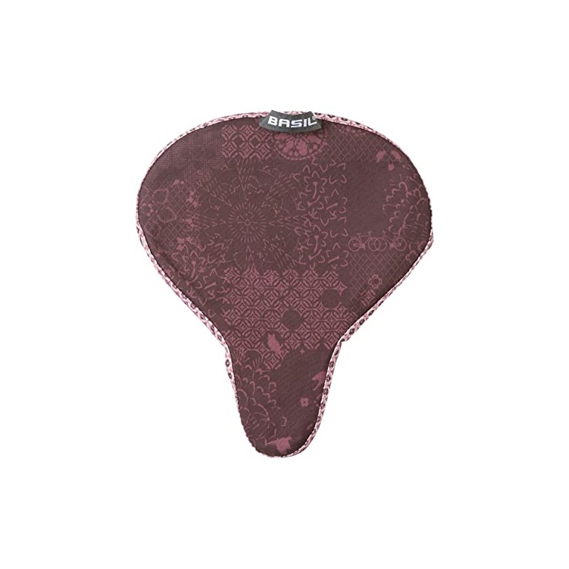 Basil Unisex - Adult Boheme Saddle Cover, Red, One Size