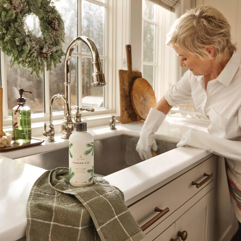 Thymes Soft Surface Scrub - Frasier Fir - Multipurpose Surface