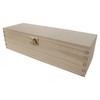 Oblong Wooden Box Lid & Clasp | 29.5 x 10