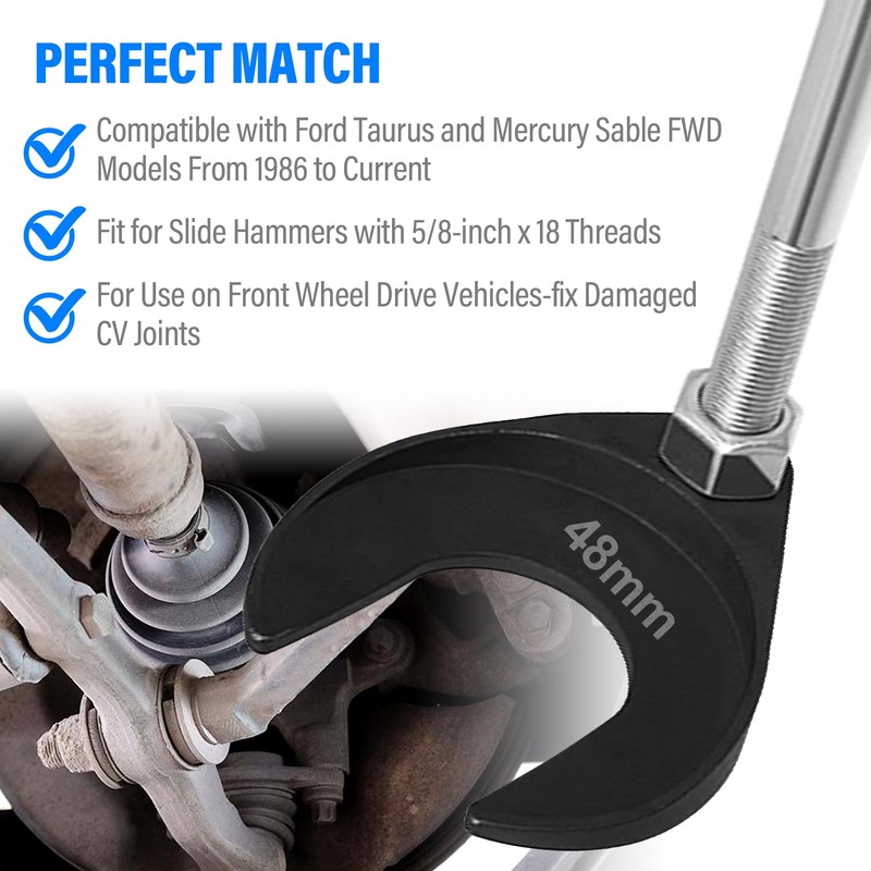 Julaiwy CV Axle Removal Tool 48mm