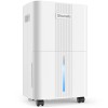 21 Pt. 1600 Sq. White 1600 Sq. Ft. Dehumidifier with