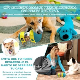 Juguetes Antiestres para Perros, Juguetes Educativos Duraderos para Perros, Juguetes Interactivos para Perros Pequeos y Medianos, Ayudar a La...      
