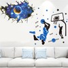 OCXEQJX 3D Blue Out of Space Milky Way Wall Decals