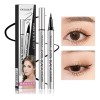Lápiz Delineador Líquido Impermeable, Duradero, A Prueba De Black Eyeliner