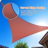 Artpuch 10'x16'x16' Custom Curved Triangle Sun Shade Sail UV Block