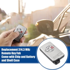 ACROPIX 314.3 MHz Key Fob Keyless Entry Remote Fit for Toyota Avalon 2005-2007 Ask System HYQ14AAF - Pack of 1 Black