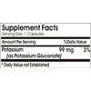 Chelated Potassium 99mg ~ 200 Capsules - No Additives ~