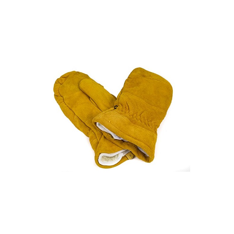 Chichester Inc Men's Suede Chopper Mitts (Small, Tan)