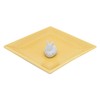 Nippon Kodo Ceramic Incense Plate & Rabbit Incense Stand (Yellow)