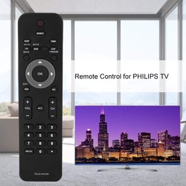 Fosa Control Remoto de reemplazo de para TV> 8m Distancia Control Remoto de TV de Respuesta rápida Control Remoto de Alta sensibilidad para TV