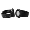 LED Digital Watch Waterproof Clear Display Breathable Strap Electronic Watch