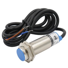 Heschen M18 Inductive Proximity Sensor Switch Shield Type LJ18A3-5-Z/BX Detector 5mm 10-30VDC 200mA NPN Normally Open(NO) 3 Wire