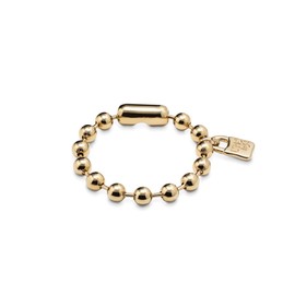 UNOde50 SNOWFLAKE Bracelet, 18K Gold-Plated, 7.5" Length