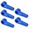 5Pcs 25T Servo Horns Aluminium Alloy Steering Servo Arms Blue