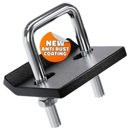 Mockins Anti Rattle Hitch Tightener 2 Inch & 1.25 Inch Receivers | Heavy-Duty Anti-Rust Steel Trailer Hitch Stabilizer | Reduces Noise & Sway Movement on Cargo Racks | Adaptable & Easy to Install