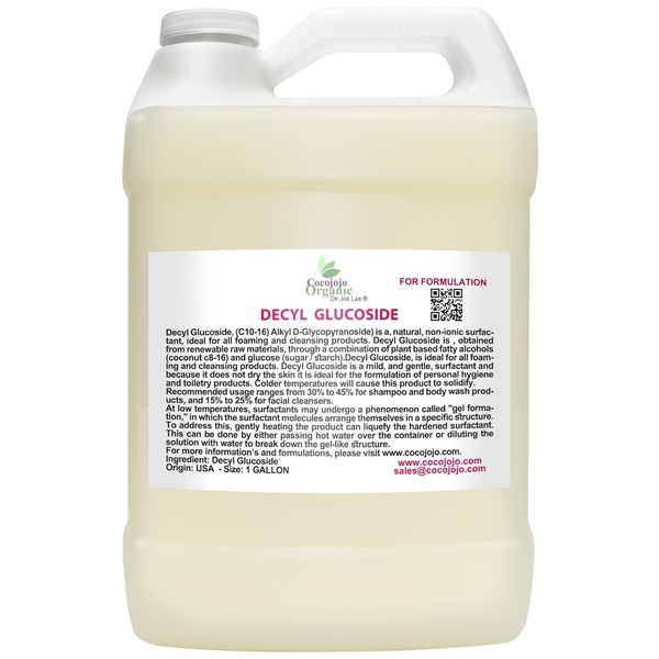 Cocojojo Decyl Glucoside Natural Surfactant - Surfactants for Soap Making,