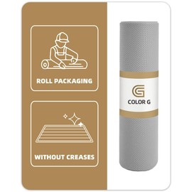 Color&Geometry Kitchen Rug Set 2 Piece Kitchen Runner Rug Kitchen Floor Mat, Cushioned Anti FatigueNon Skid Waterproof Comfort Standing Kitchen Mat, 17"x47"+17"x95", Grey