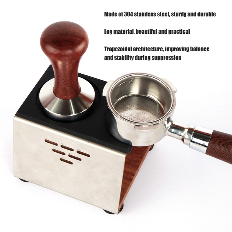 Coffee Tamper Holder Coffee Tamper Station Stand for Home Cafe