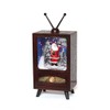 Mini Retro Christmas Snow Music TV Party Decoration Christmas Home