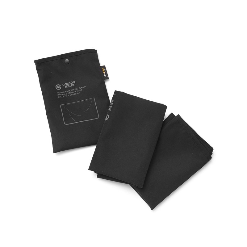 GORDON MILLER 1709734 Car Cordura Magnet Curtain Black