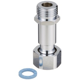SANEI G1/2 JT840-13 Plumbing Parts Adapter with Single Nut for Attachment