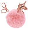 iscream Rose Gold Unicorn Furry Pom-Pom Look on the Bright