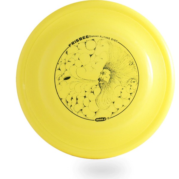 Wham-O FB6 Fastback Frisbee Flying Disc, Original Mold Luftmeister Yellow