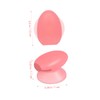 FOMIYES 8pcs Lip Brush Set Cosmetic Spatula Holder Makeup Protector
