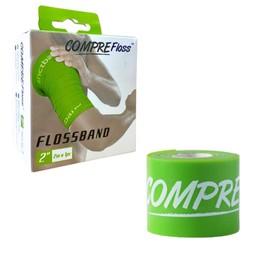 Compression Floss Compression Band, Floss Band, Width 2.0 inches (5 cm) x Length 6.6 ft (2 m) Calf, Knee, Ankle, Recovery Fatigue, Promote Circulation, Muscle Floss Band, Compression Band, Rubber