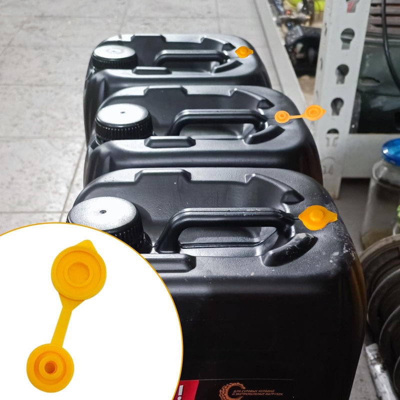 QIYUDA 15 Pcs Gas Can Vent Caps, Plastic Tank Nozzle