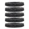 5Pcs Strip Discs Stripping Wheel Black 4 Inch for Stainless