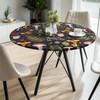 Bnejvif - Mantel redondo elástico ajustable e impermeable para mesas