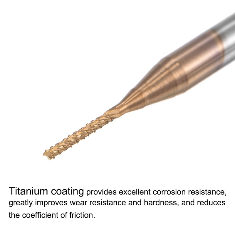 sourcing map 2 pieces solid carbide end mill 0.4 mm,