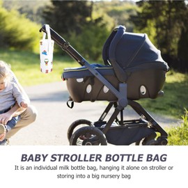 SAFIGLE Baby Bottle Warmer, Insulated Bag Baby Bottle, Thermal Bag for Baby Bottles, Bottle Warmer Baby On the go, Baby Bottle Cover Organiser for Baby Bottle Warmer, Assorted colours, Insulating